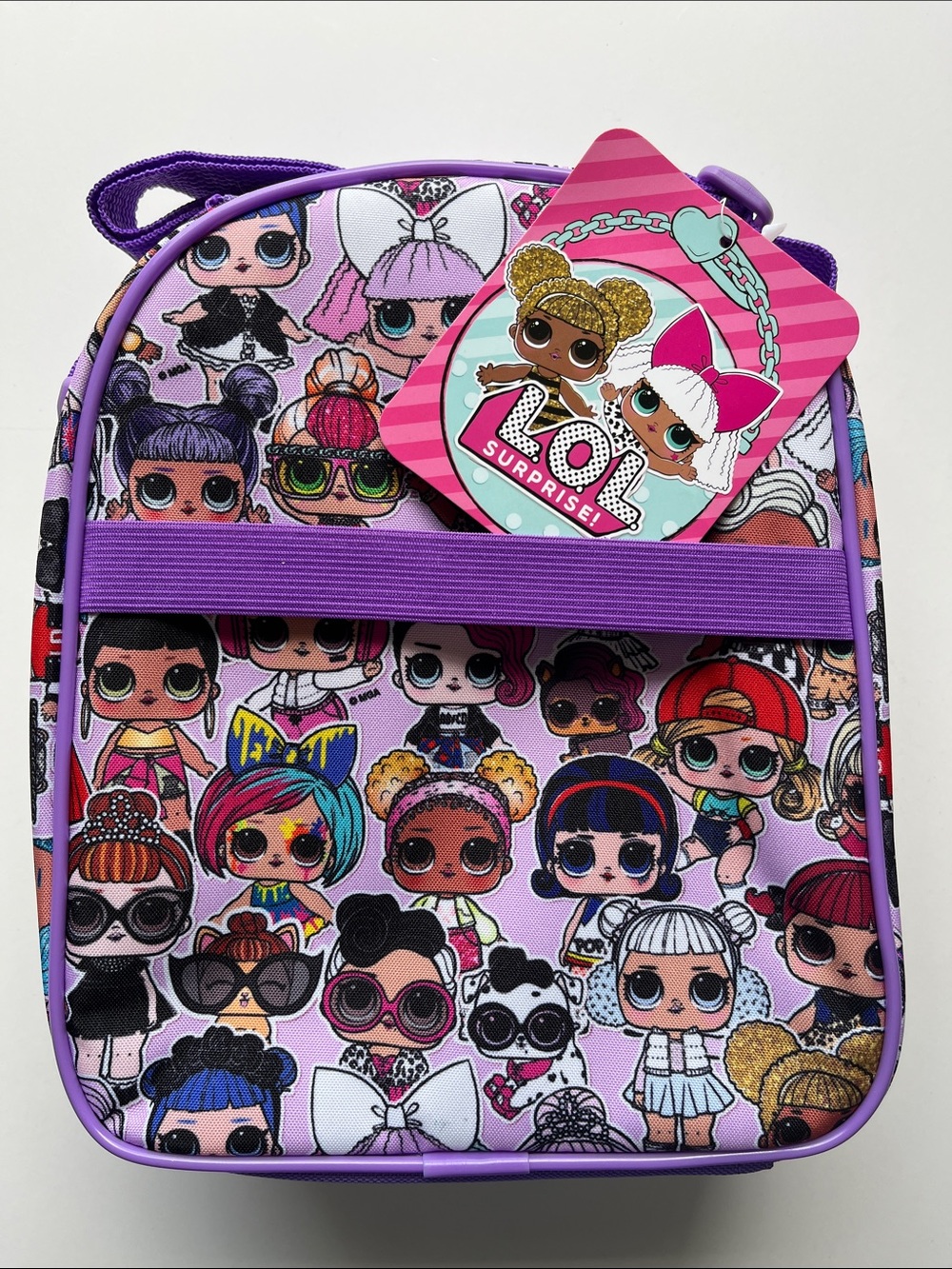 L.O.L. Surprise! Purple All-Over Print Kids Insulated Lunch Box